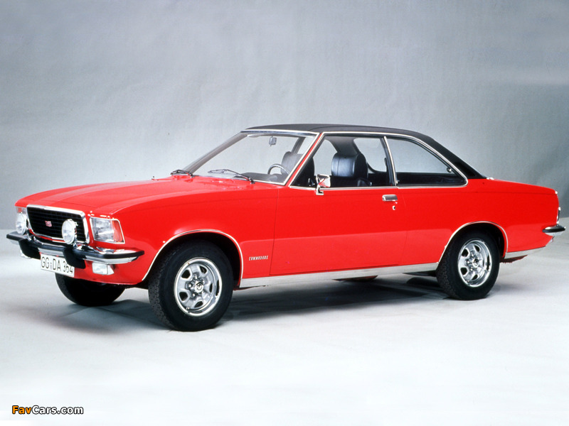 Opel Commodore GS Coupe (B) 1972–78 wallpapers (800 x 600)