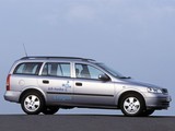Photos of Opel Astra Caravan CNG (G) 2002