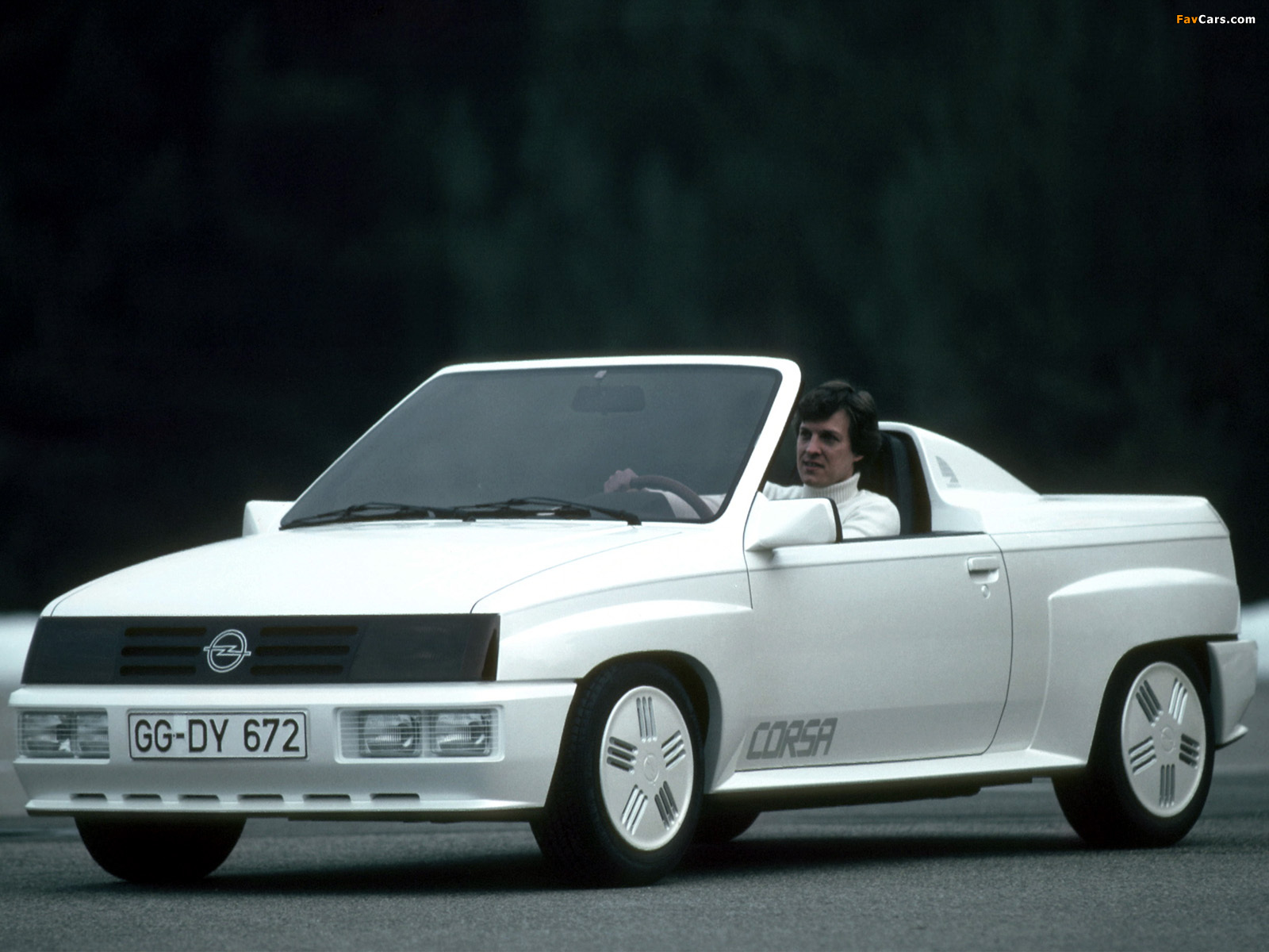 Images of Opel Corsa Spider Concept 1982 (1600 x 1200)
