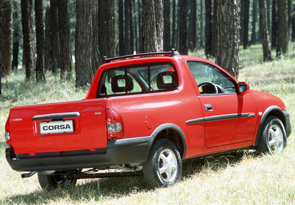 Images of Opel Corsa Utility (B) 1998–2002