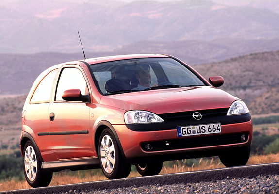 Images of Opel Corsa 3-door (C) 2000–03