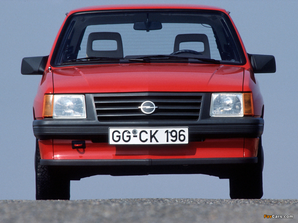 Opel Corsa 3-door (A) 1982–90 pictures (1024 x 768)