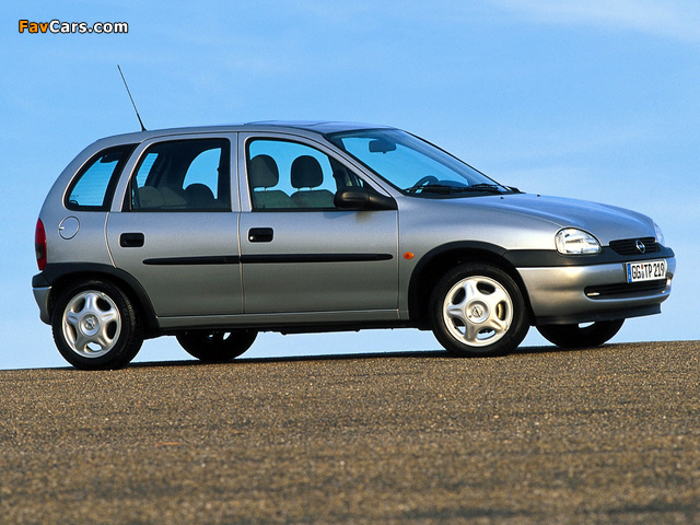 Opel Corsa 5-door (B) 1997–2000 pictures (640 x 480)