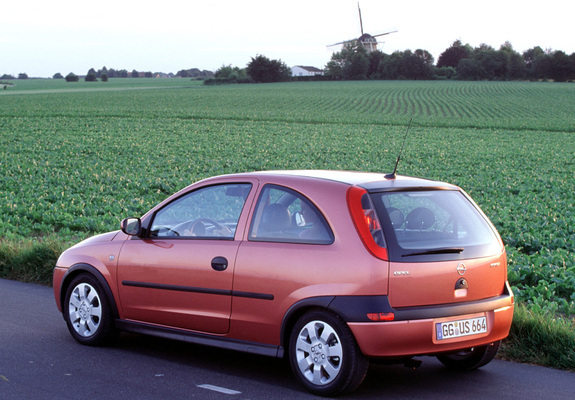 Opel Corsa 3-door (C) 2000–03 images