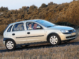 Opel Corsa 5-door (C) 2000–03 photos