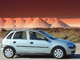 Opel Corsa 5-door (C) 2000–03 pictures