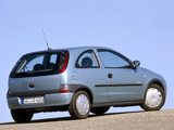 Opel Corsa 3-door (C) 2000–03 pictures