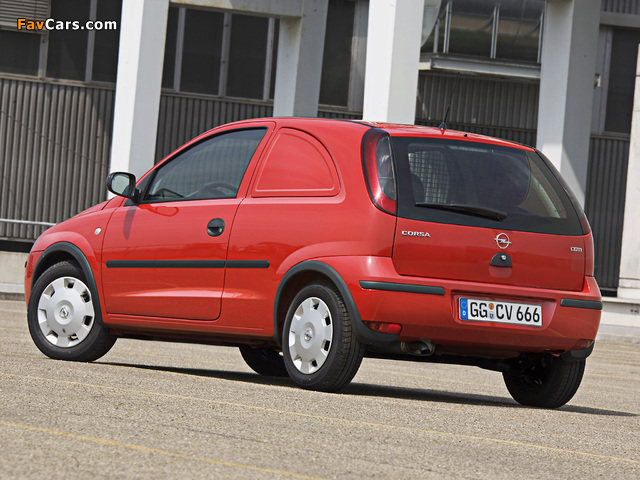 Opel Corsavan () 2003–07 images (640 x 480)