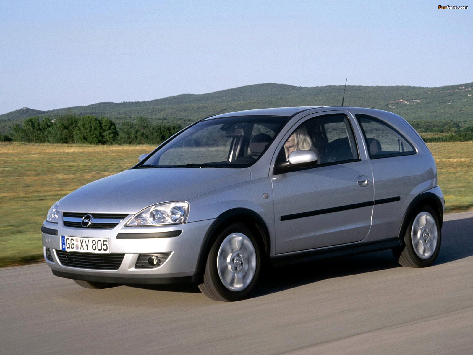 Opel Corsa 3-door (C) 2003–06 wallpapers (1600 x 1200)
