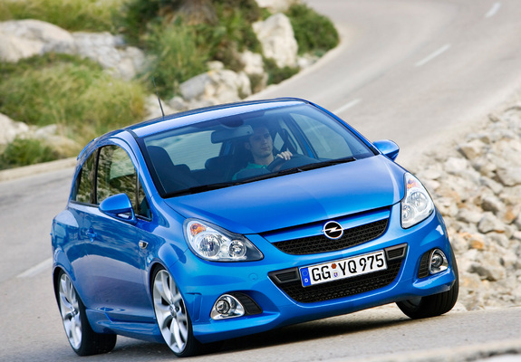 Opel Corsa OPC (D) 2007–10 pictures