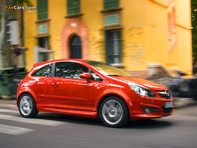 Opel Corsa GSi (D) 2008–10 pictures (640 x 480)