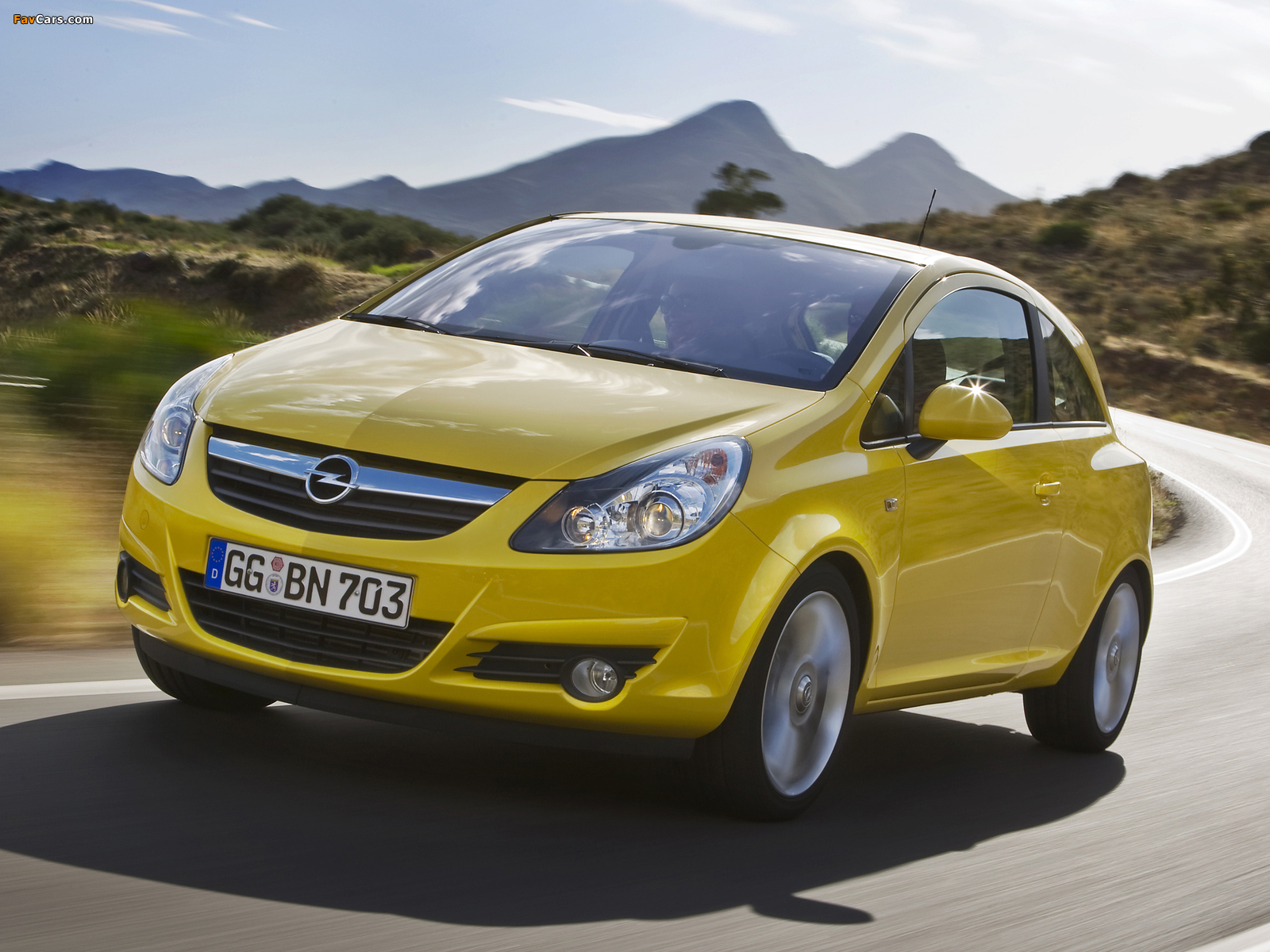 Opel Corsa 3-door (D) 2009–10 pictures (1600 x 1200)