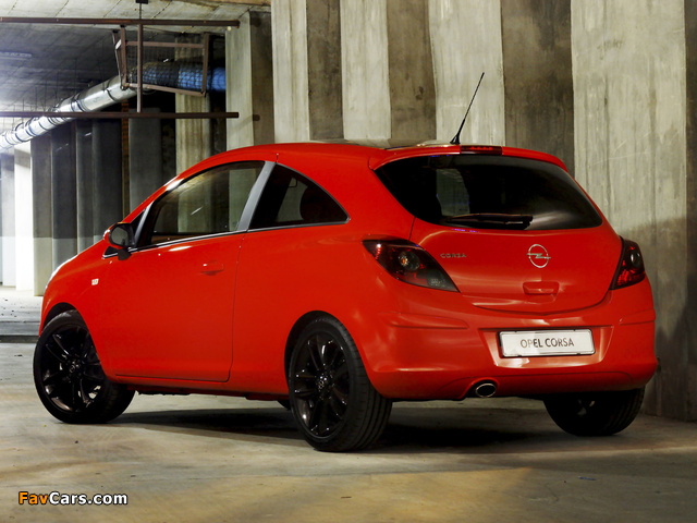 Opel Corsa Color Edition 3-door ZA-spec (D) 2010–11 photos (640 x 480)