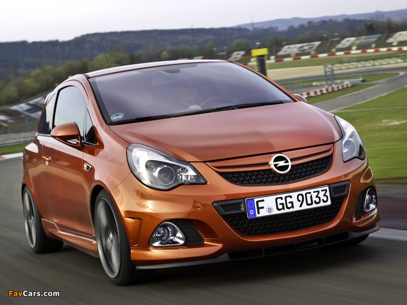 Opel Corsa OPC Nürburgring Edition (D) 2011 images (800 x 600)