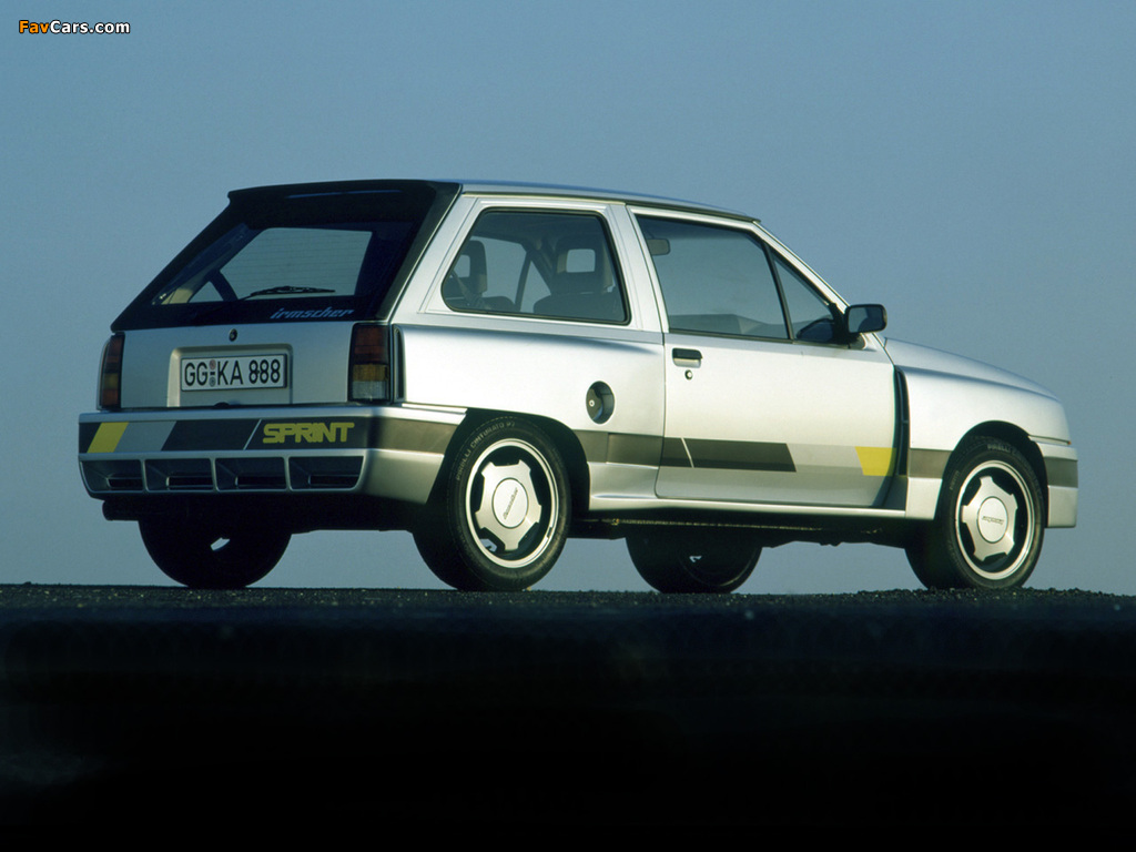 Photos of Irmscher Corsa Sprint C (A) 1985 (1024 x 768)