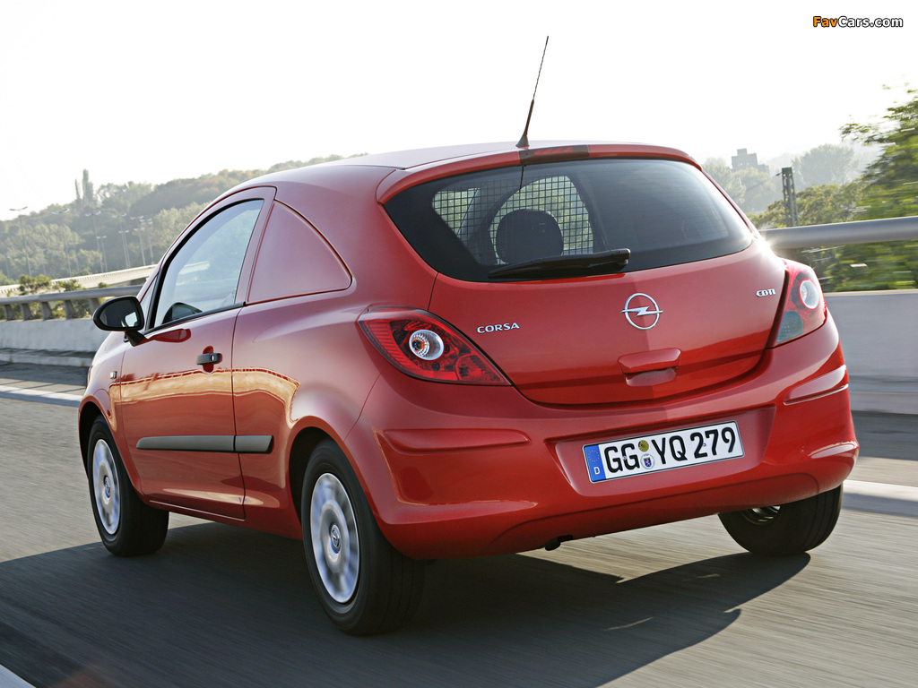 Photos of Opel Corsavan (D) 2007 (1024 x 768)