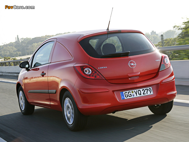 Photos of Opel Corsavan (D) 2007 (640 x 480)