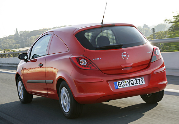 Photos of Opel Corsavan (D) 2007