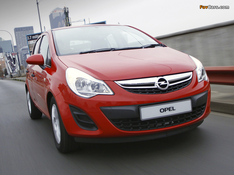 Photos of Opel Corsa 5-door ZA-spec (D) 2011 (800 x 600)