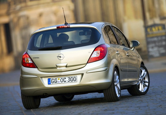 Pictures of Opel Corsa 5-door (D) 2006–09