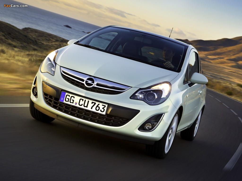 Pictures of Opel Corsa 3-door (D) 2010 (1024 x 768)