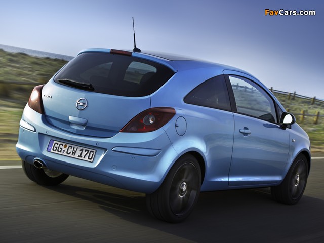 Pictures of Opel Corsa Color Edition 3-door (D) 2010 (640 x 480)
