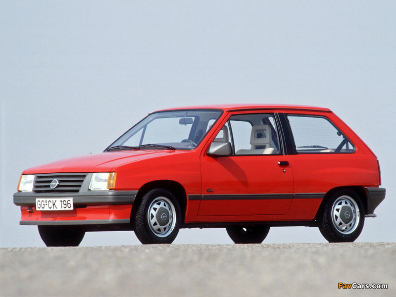 Opel Corsa 3-door (A) 1982–90 wallpapers (800 x 600)