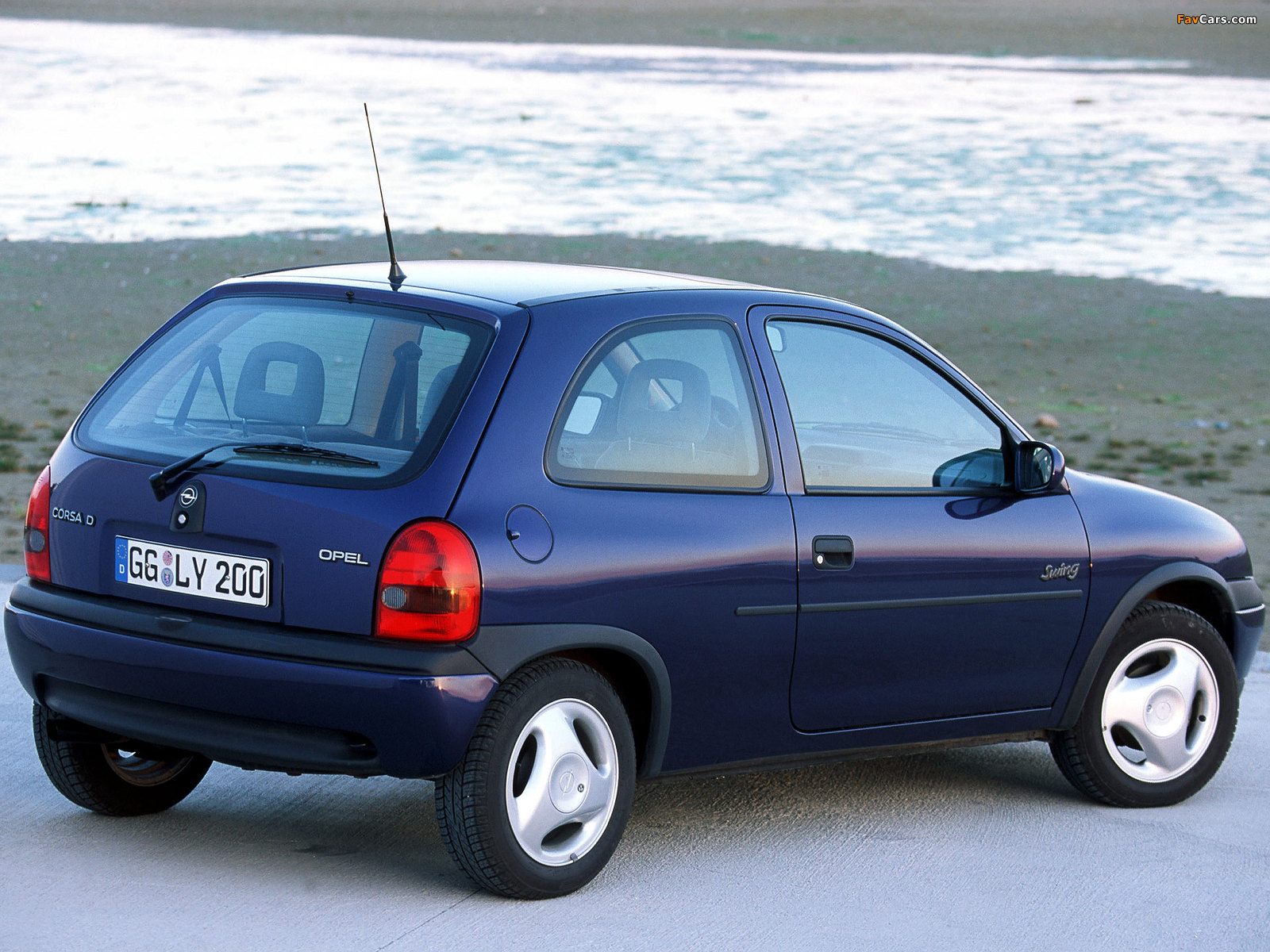 Opel Corsa Swing 3-door (B) 1998–2000 wallpapers (1600 x 1200)