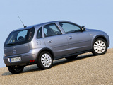 Opel Corsa 5-door (C) 2003–06 wallpapers