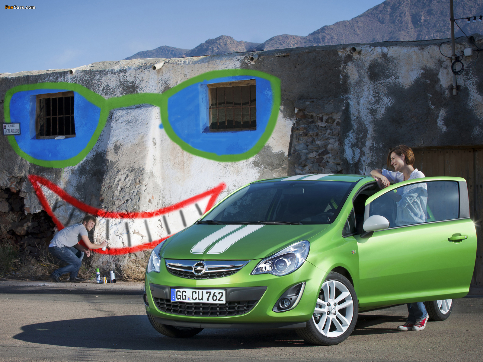 Opel Corsa Linea 3-door (D) 2010 wallpapers (1600 x 1200)