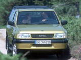 Photos of Opel Frontera Sport (A) 1992–98