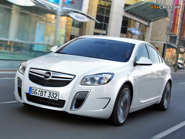 Opel Insignia OPC 2009–13 photos (640 x 480)