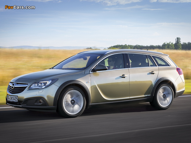 Pictures of Opel Insignia Country Tourer 2013 (640 x 480)