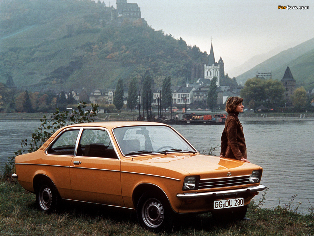 Opel Kadett 2-door Sedan (C) 1973–77 photos (1024 x 768)