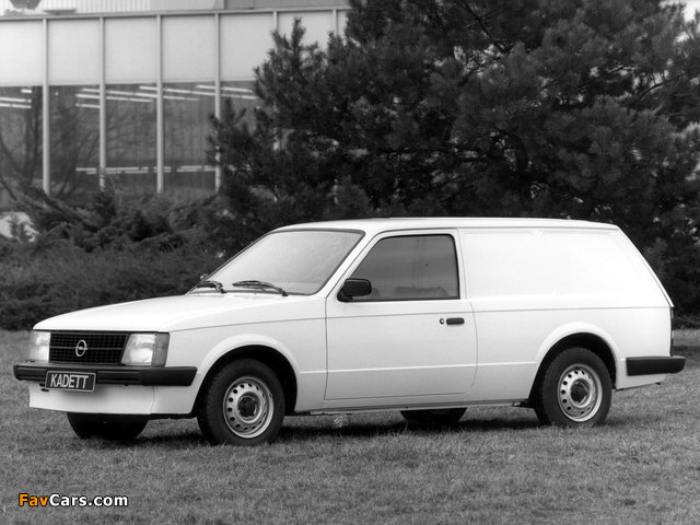 Opel Kadett Lieferwagen (D) 1979–85 photos (640 x 480)