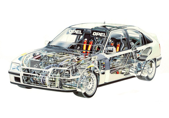 Opel Kadett Rallye 4x4 Gr.B (E) 1985 photos