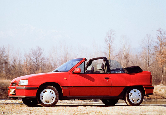 Opel Kadett GSi Cabrio (E) 1986–90 images