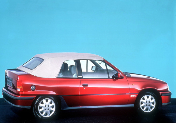 Opel Kadett GSi Cabrio (E) 1986–90 pictures