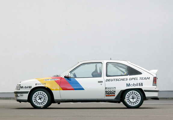 Opel Kadett GSi Group A Rallye Car (E) 1988 images