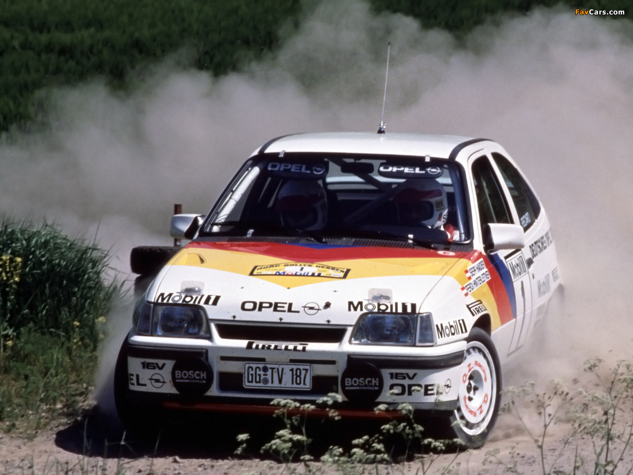 Opel Kadett GSi Group A Rallye Car (E) 1988 photos (1280 x 960)