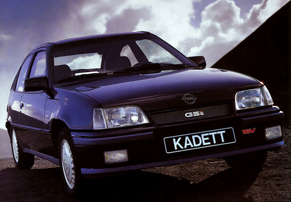 Opel Kadett GSi 16V 3-door (E) 1988–91 wallpapers