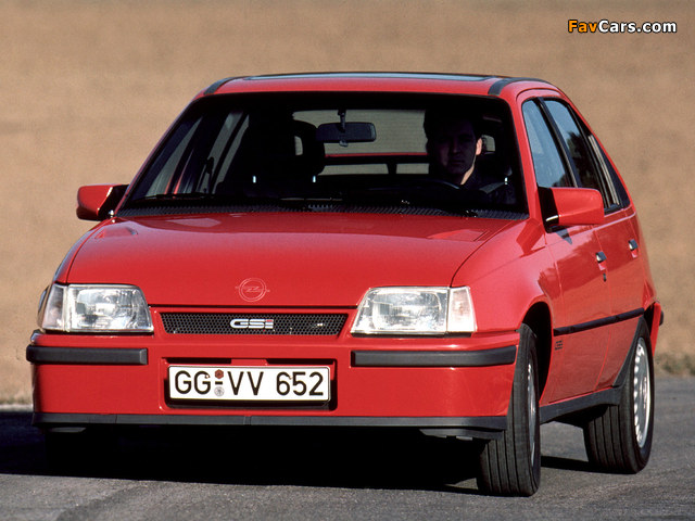 Opel Kadett GSi 5-door (E) 1989–91 wallpapers (640 x 480)