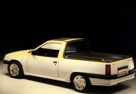 Photos of Kamei Opel Kadett Pick-up Multicar (E) 1986