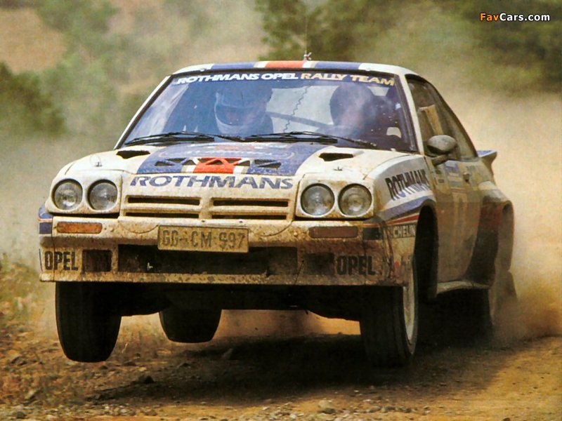Opel Manta 400 Rally Car 1981–84 wallpapers (800 x 600)