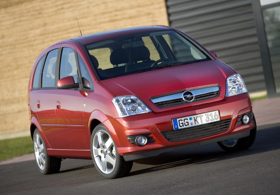 Images of Opel Meriva (A) 2006–10