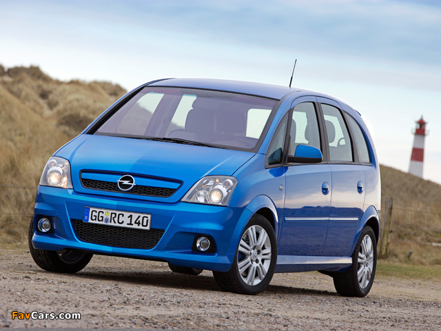 Opel Meriva OPC (A) 2006–10 pictures (640 x 480)