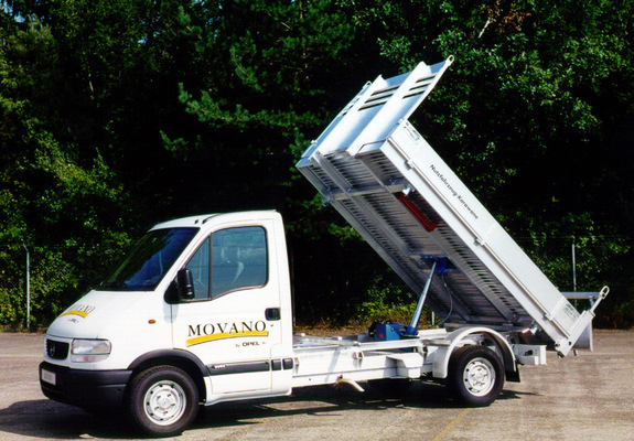 Photos of Opel Movano Pickup 1998–2003