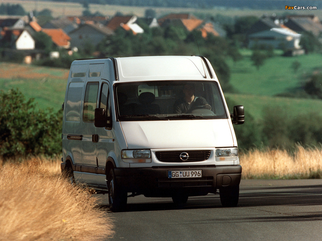 Pictures of Opel Movano Van 1998–2003 (1024 x 768)