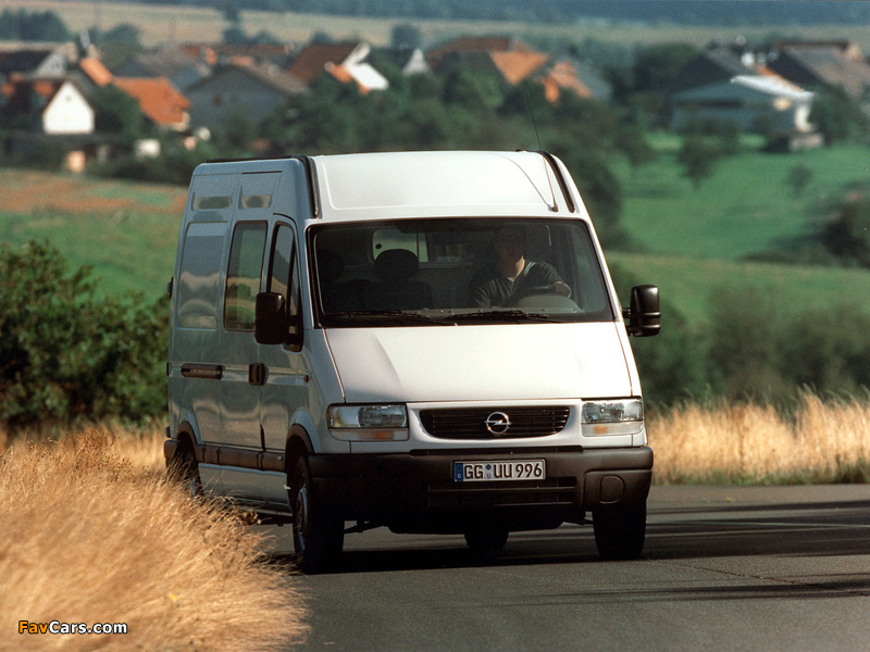 Pictures of Opel Movano Van 1998–2003 (800 x 600)