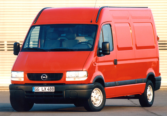 Opel Movano Van 1998–2003 wallpapers